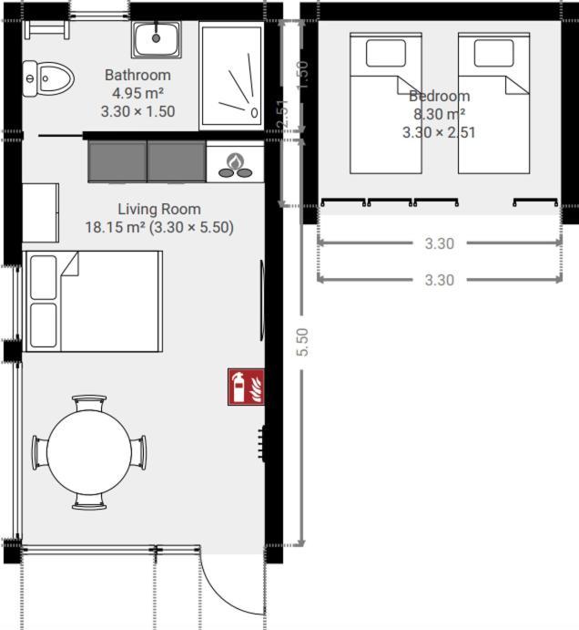 Tiny House - Optioneel Met Hottub Apartment Dokkum Exterior photo